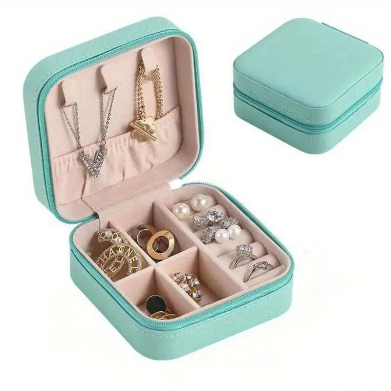 Multipurpose Zipped Organizer Box for Earrings, Rings, Necklaces | 🔥 Buy 1 Get 1 Free 🔥