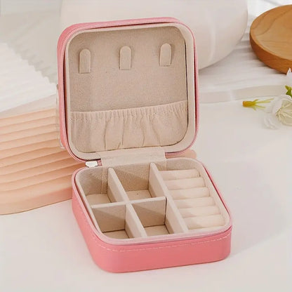 Multipurpose Zipped Organizer Box for Earrings, Rings, Necklaces | 🔥 Buy 1 Get 1 Free 🔥