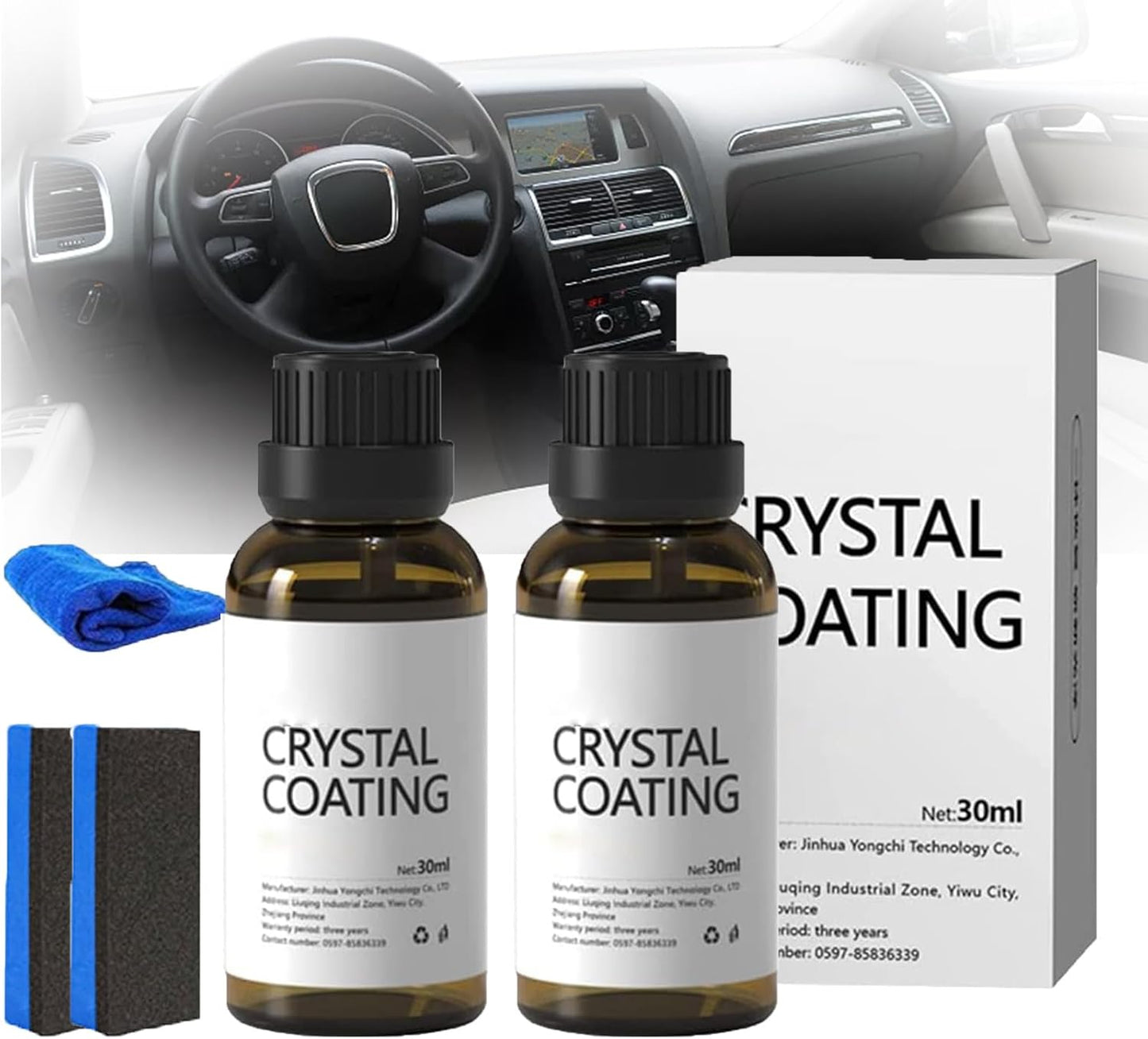 Crystal Coating - Restore Old Car/Bike/Scooty BUY 1 GET 1 FREE 🔥