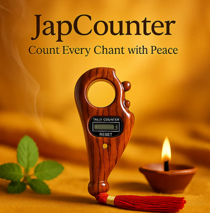 Mala Jaap Counter - Digital Finger Counter for Prayer