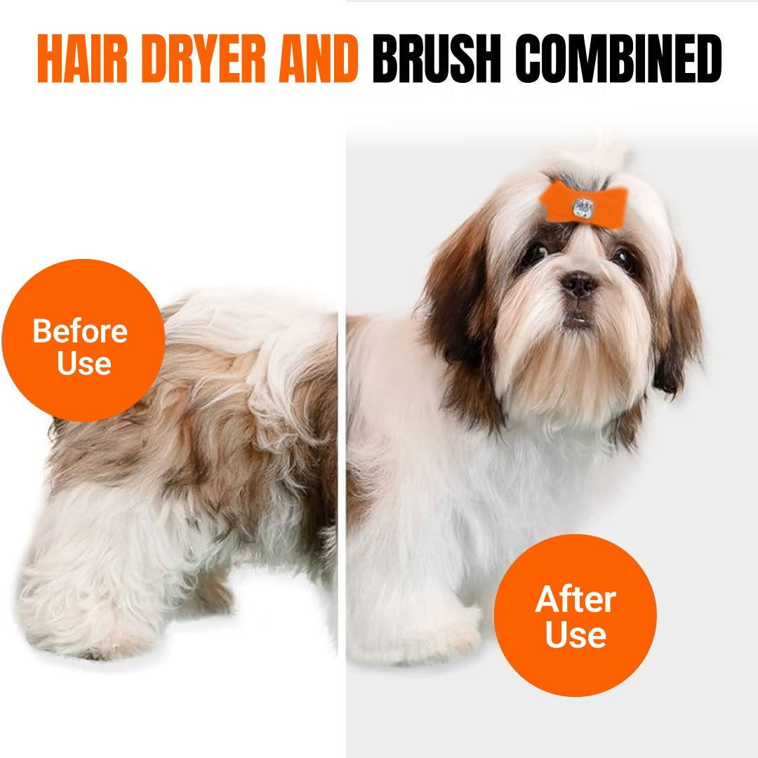 2-in-1 Pet Hair Dryer & Brush | 60% OFF