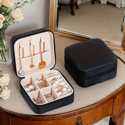 Multipurpose Zipped Organizer Box for Earrings, Rings, Necklaces | 🔥 Buy 1 Get 1 Free 🔥